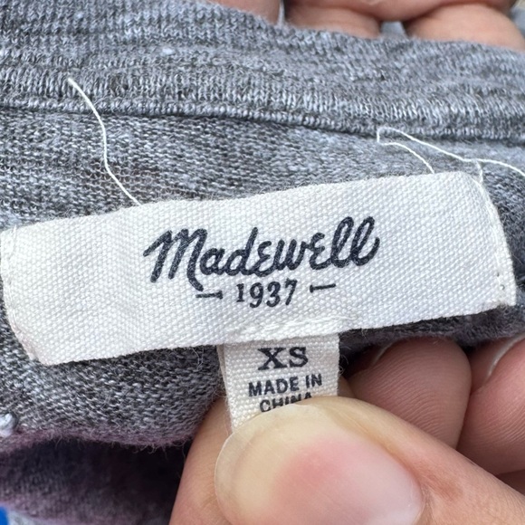 Madewell grey classic pocket tee / XS / Excellent condition - Picture 11 of 11